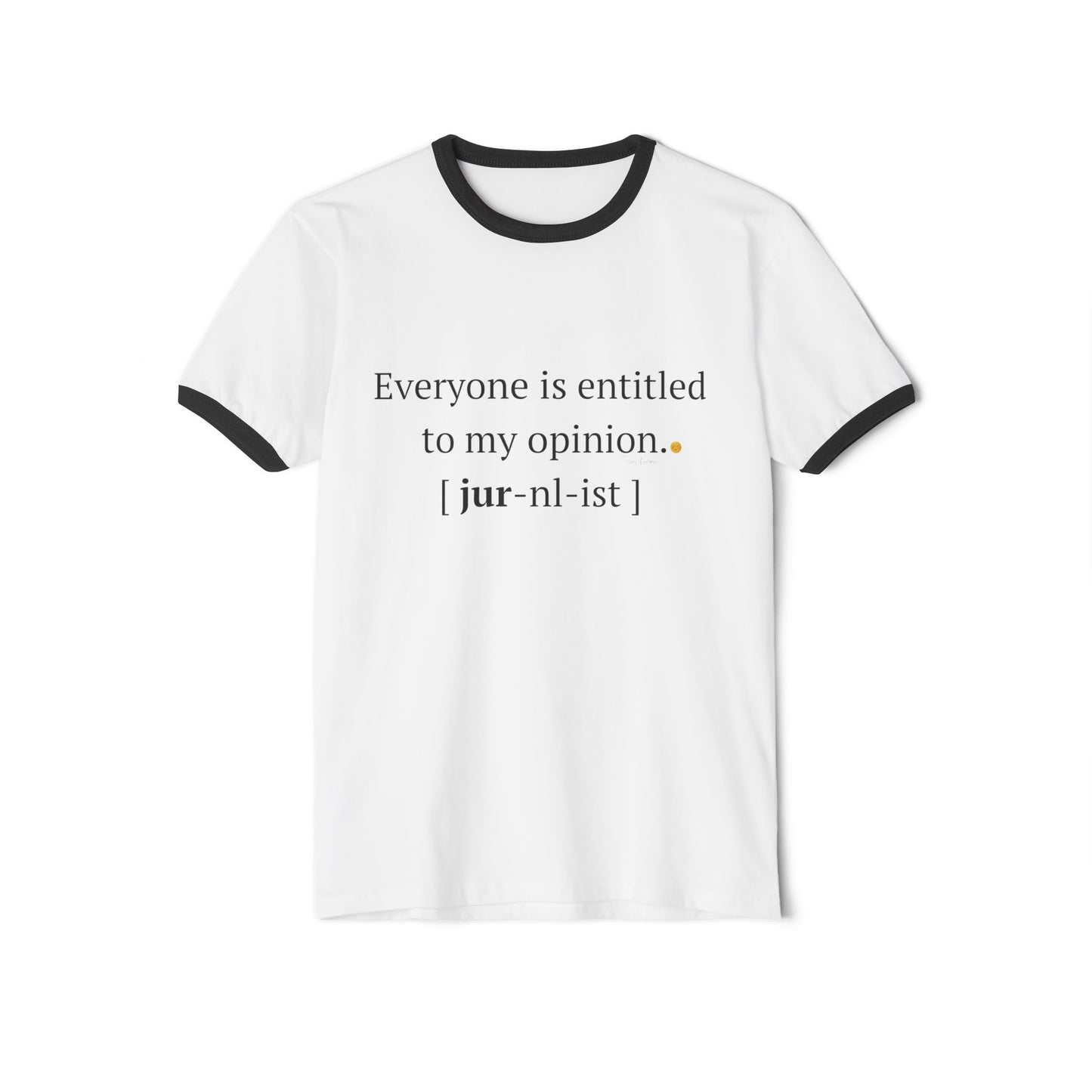 Unisex Cotton Ringer T-Shirt