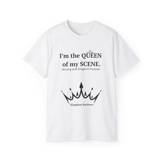 Queen of My Scene Unisex Ultra Cotton Tee - Empowering Message T-Shirt