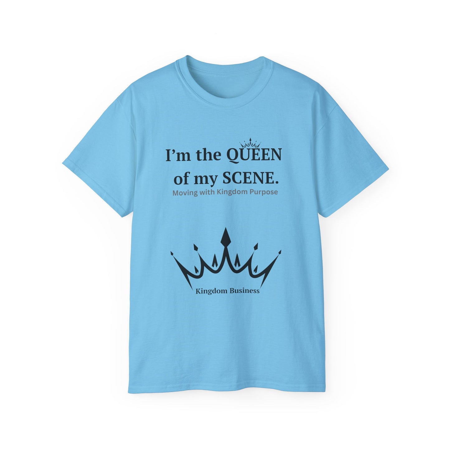 Queen of My Scene Unisex Ultra Cotton Tee - Empowering Message T-Shirt