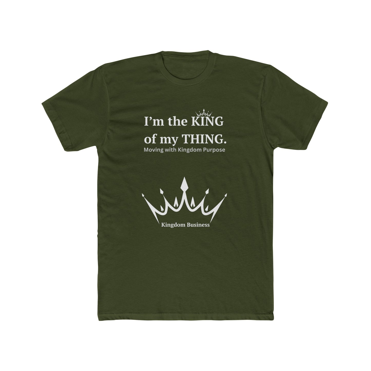Unisex Cotton Crew Tee