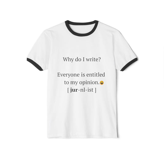 Unisex Cotton Ringer T-Shirt