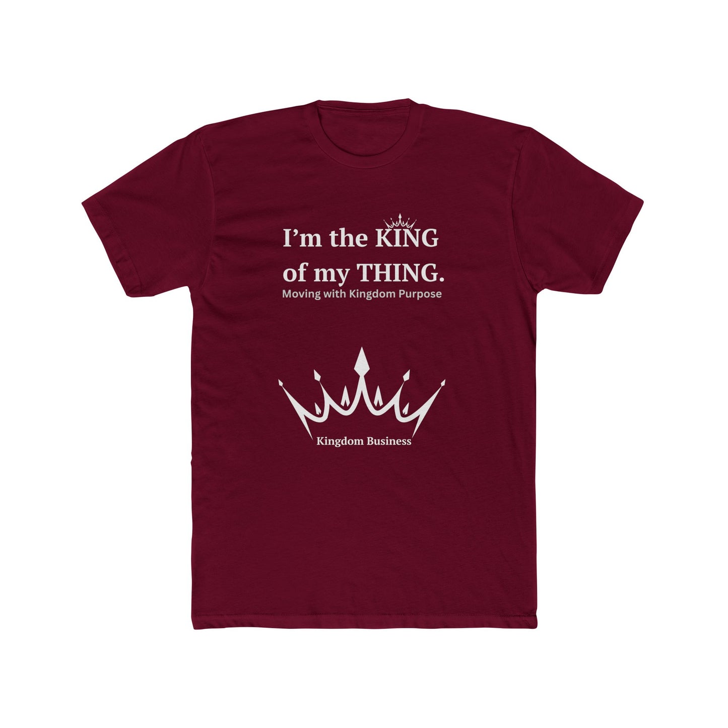 Unisex Cotton Crew Tee